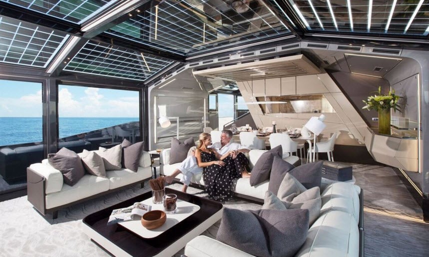 The Eco-Savvy Arcadia 85 Motor Yacht