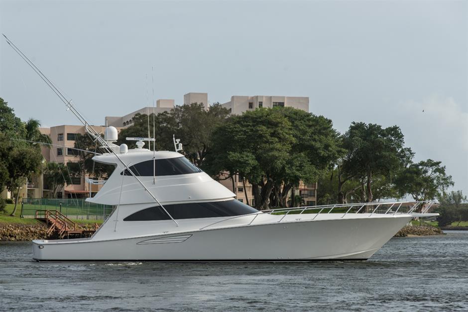 2015 Viking Yachts 62 Enclosed Bridge