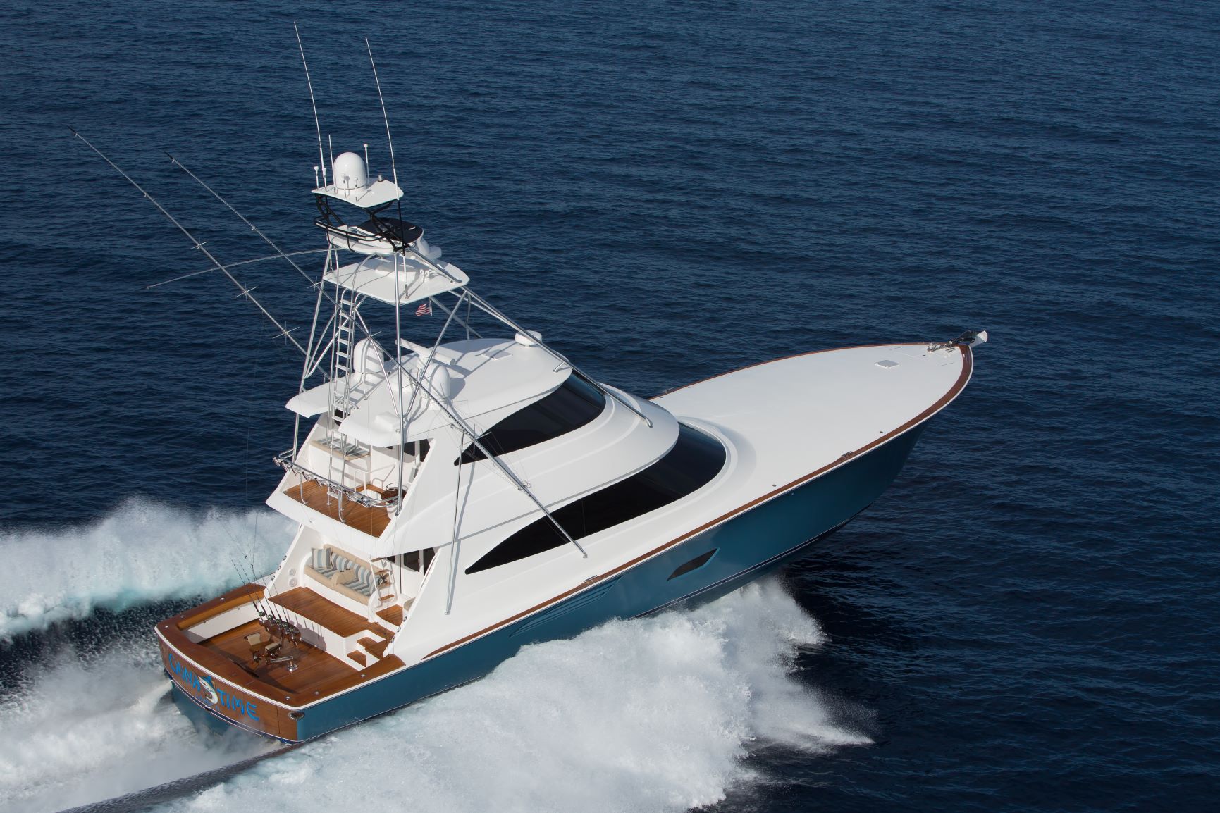 Image 2934: Viking Yachts 80 Enclosed Bridge