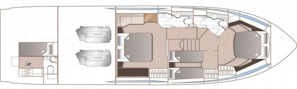 Princess S60 Floorplan 2