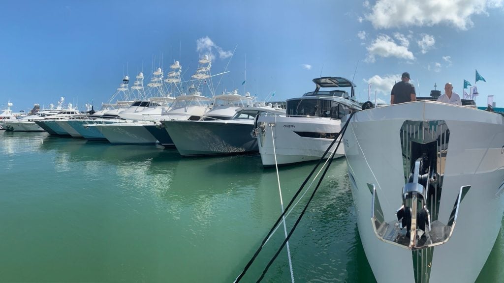 HMY at the Miami Yacht Show