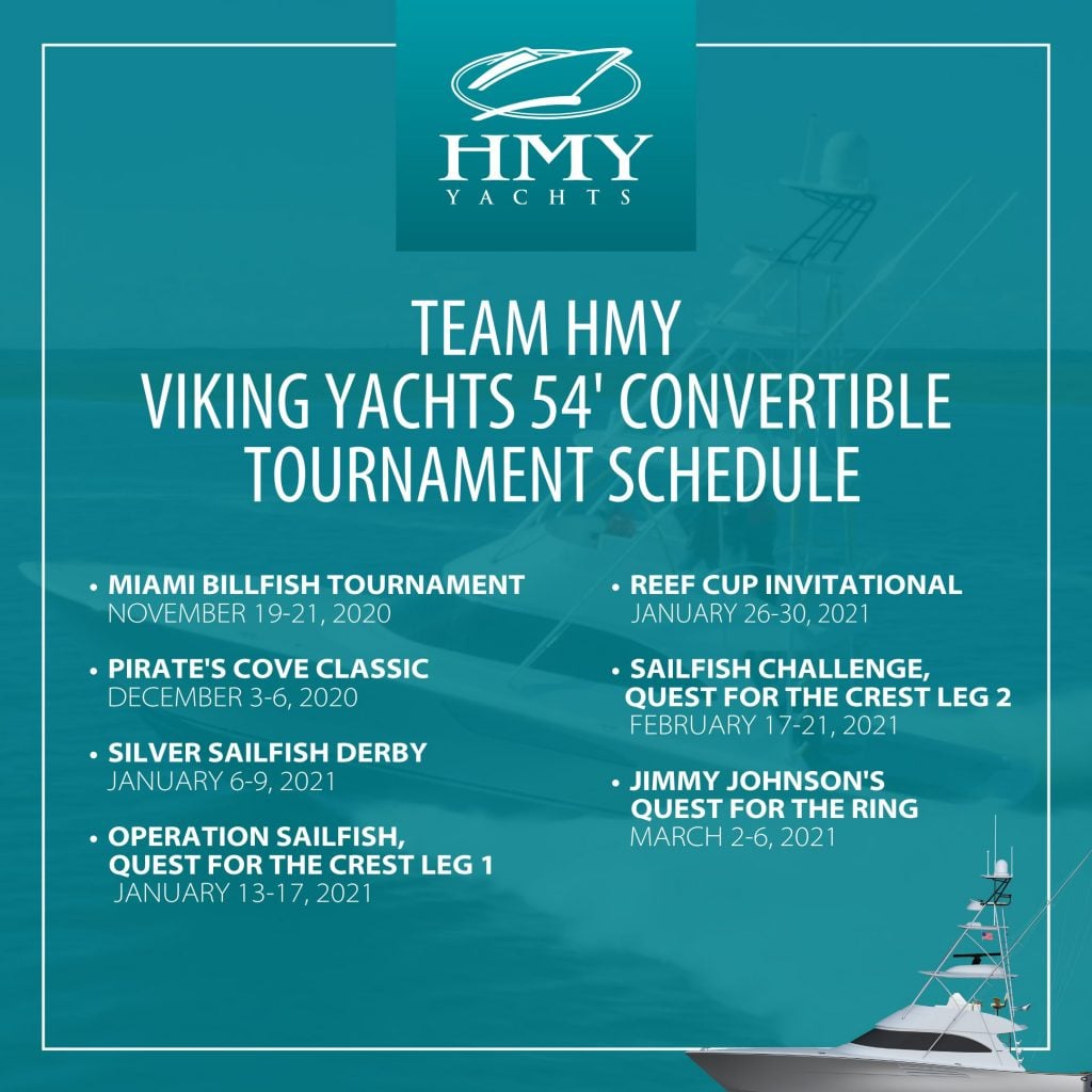 Viking 54 Schedule of Tournaments