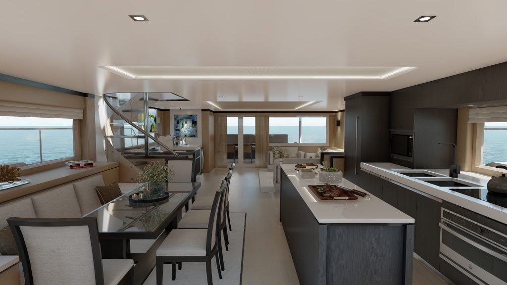 TWO OCEANS 675 interior