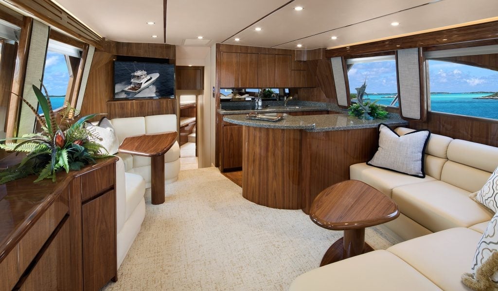Viking-48-Convertible-Salon-and-Galley