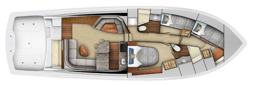 Viking 48 Convertible Layout