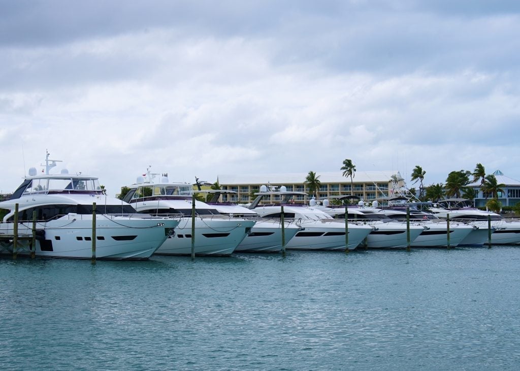 Princess Yachts in Marsh Harbour 