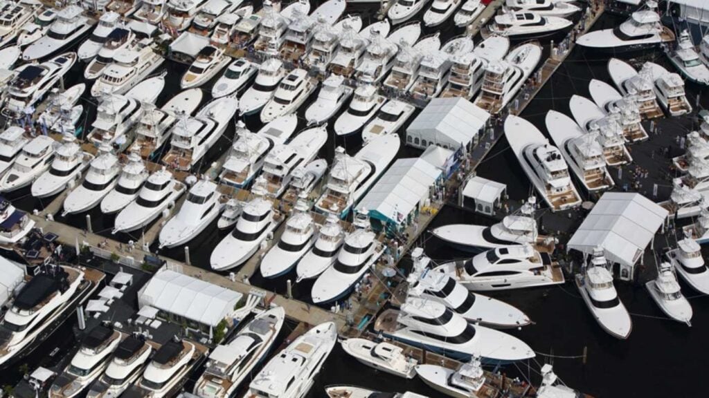 HMY Boat Show Display