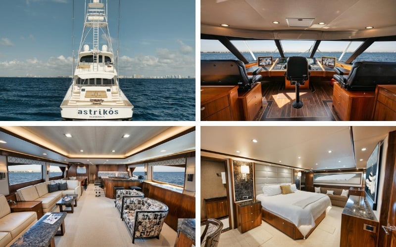 Photos of Viking 92 Enclosed Bridge Astrikos
