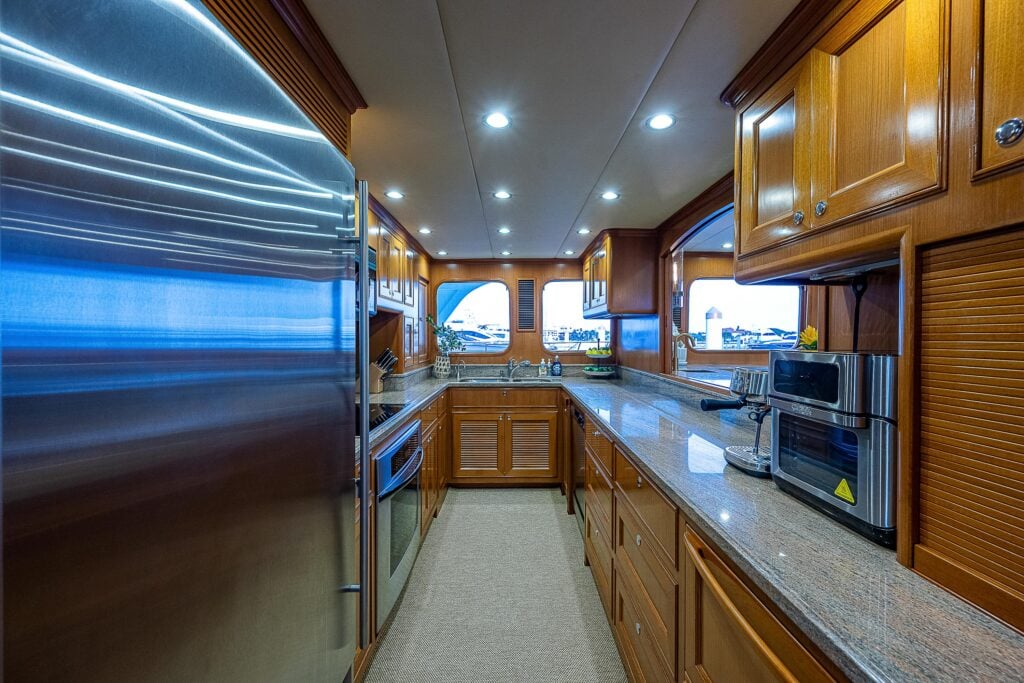 Elijah Jane 80 Offshore Voyager Galley