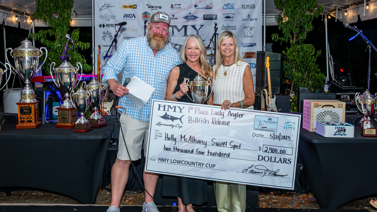 First Place Lady Angler 2025 HMY Lowcountry Cup