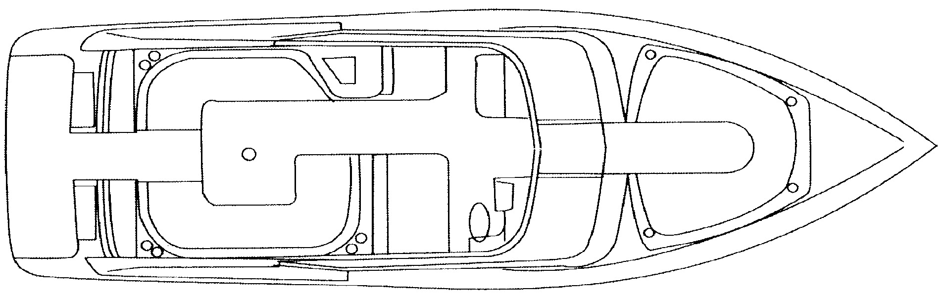 Regal Yachts Ventura 8.3 SE floor plan