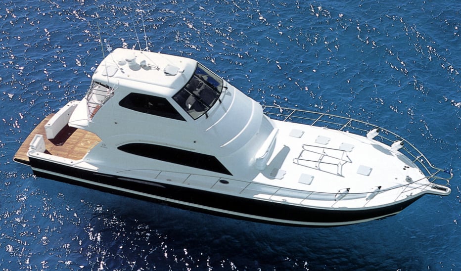 Riviera Yachts 60 Enclosed Bridge Conv.