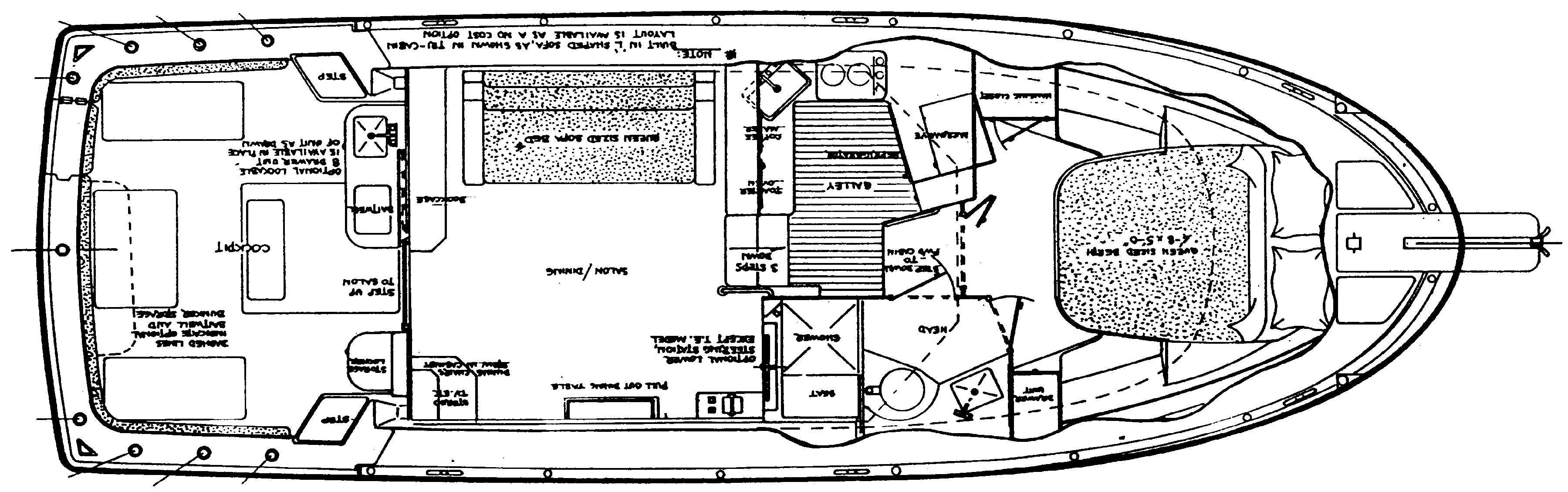 Albin 35 Convertible floor plan