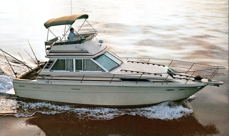Sea Ray Yachts SRV360 Sedan Sportfish (1980–81) | HMY Yachts