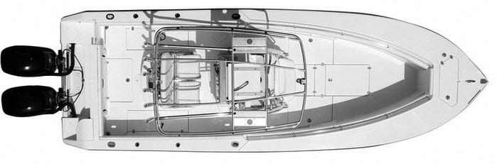Seacraft 26 Master Angler floor plan