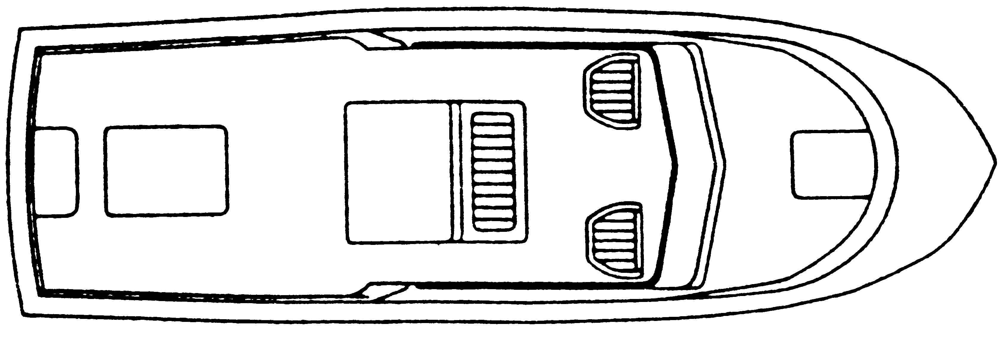 Shamrock 260 Predator floor plan