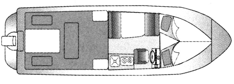Skagit 27 Orca XLC floor plan