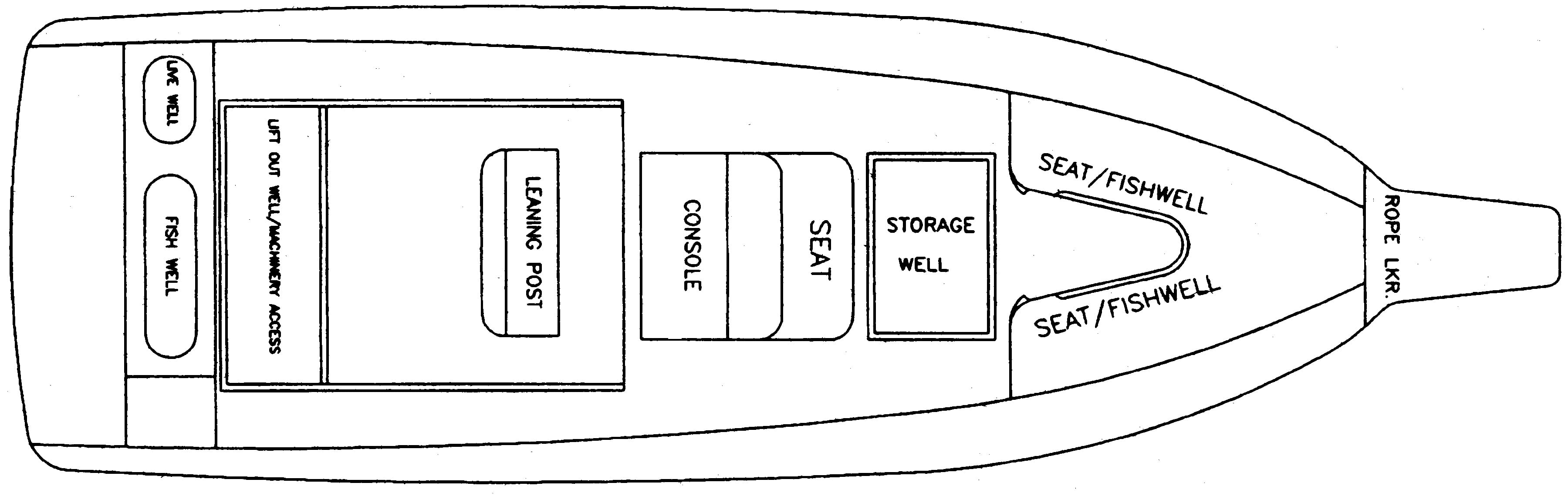 Stamas 270 Tarpon floor plan