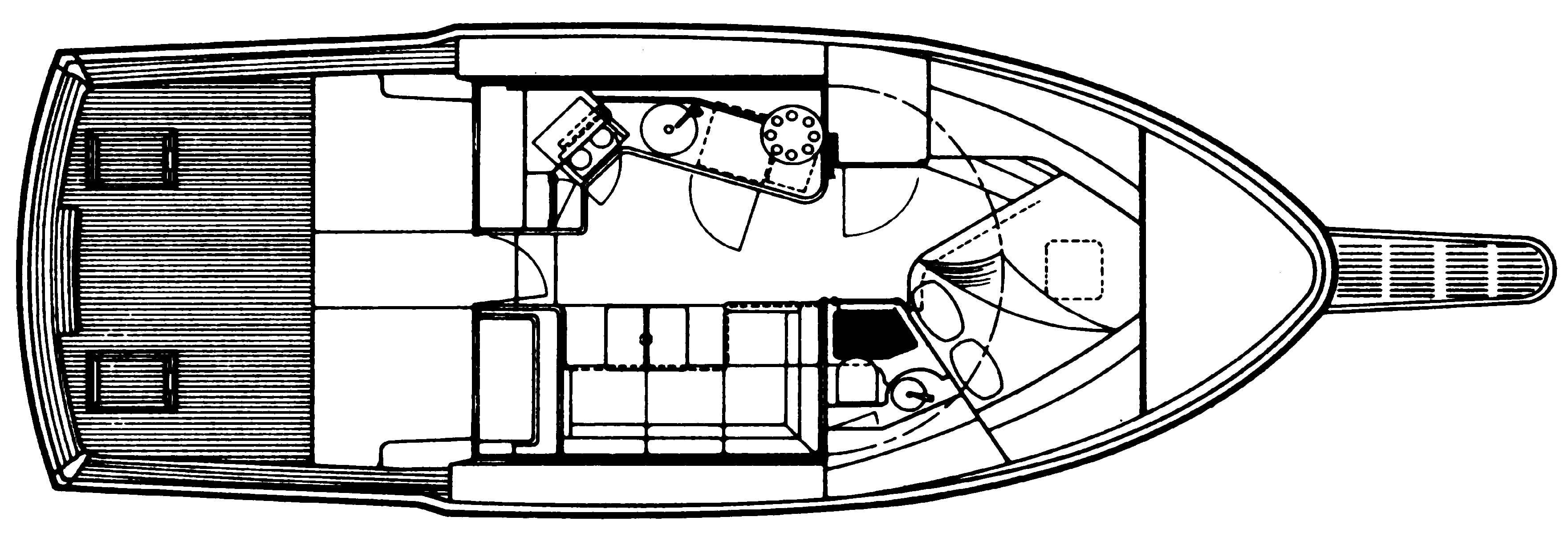 Striker 37 Canyon Runner floor plan