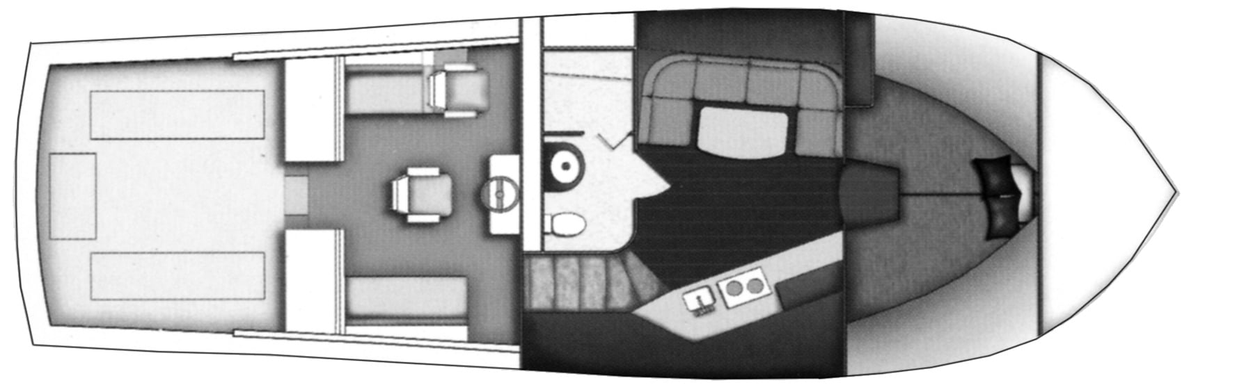 Topaz 40 Express floor plan