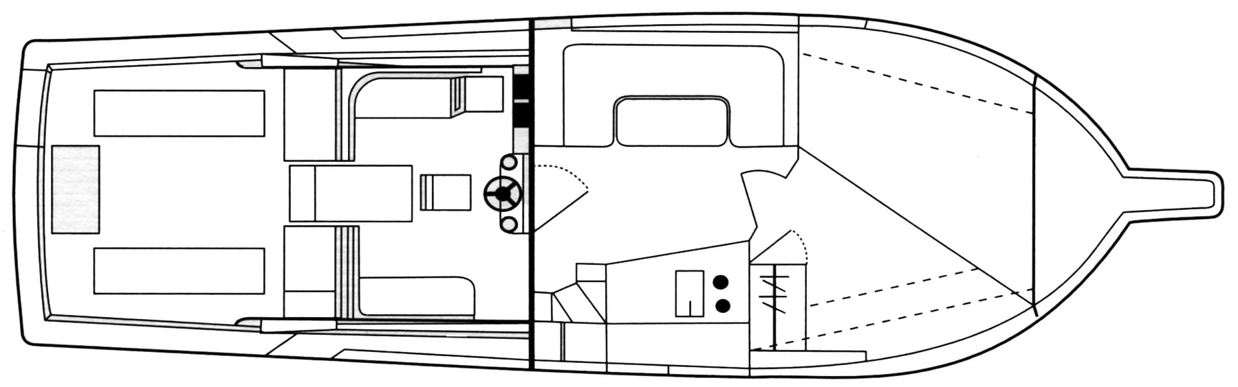Topaz 40 Express floor plan