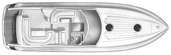 Viking Sport Cruisers V40 Express floor plan
