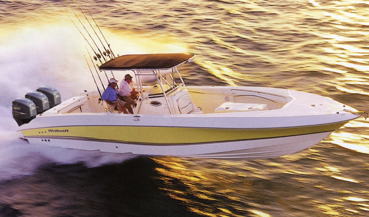 Wellcraft 35 Scarab Sport; 35 CCF