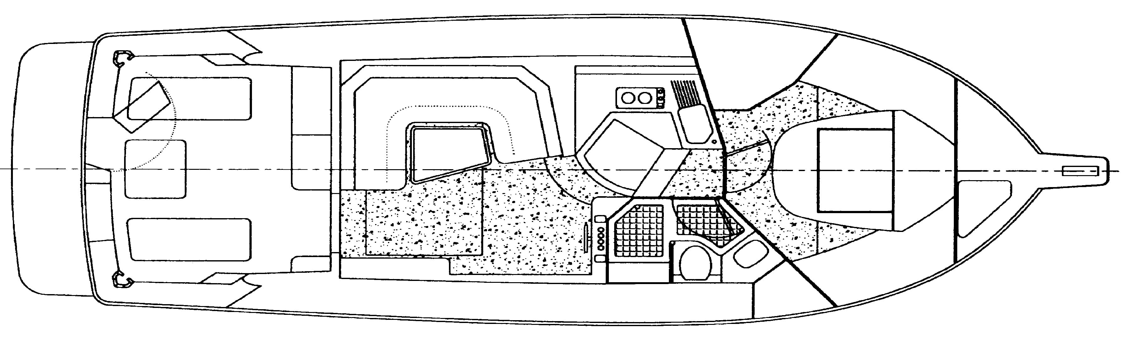Wellcraft 350 Coastal floor plan