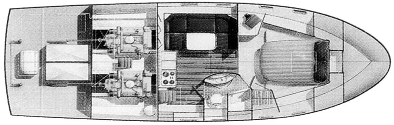Cabo Rico Chase 38 floor plan
