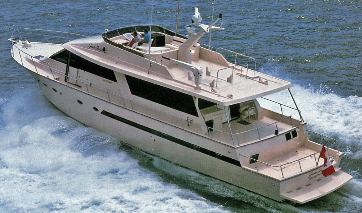 West Bay Yachts 65 Motor Yacht; 72 Cockpit MY
