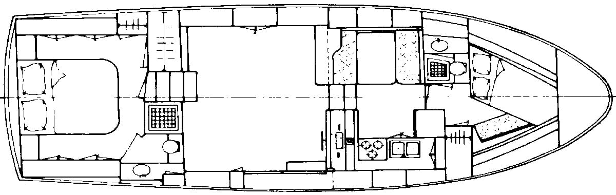 Lien Hwa 42 Sundeck floor plan