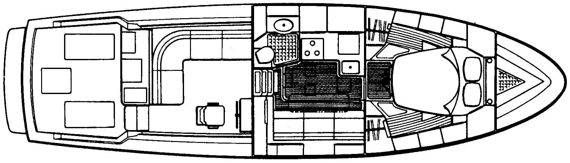 Little Harbor 40 WhisperJet floor plan