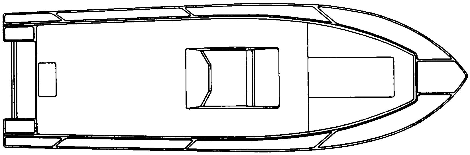 Ocean Master 27 Ocean Skiff floor plan