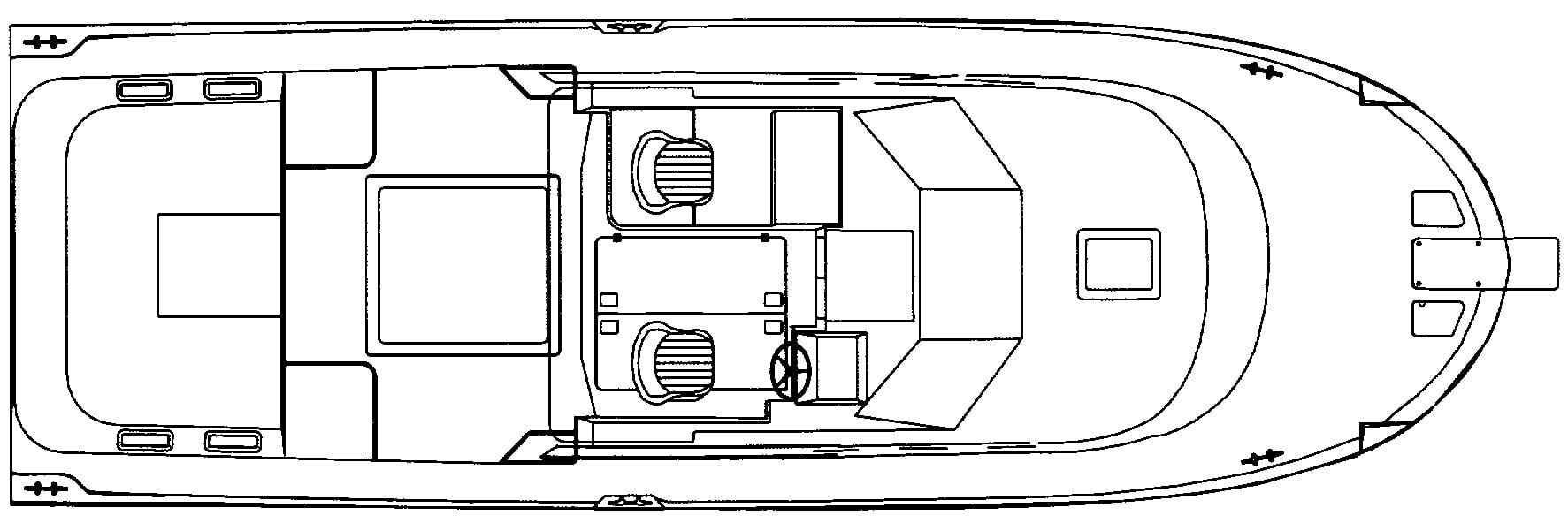 Albin 30 Family Cruiser floor plan