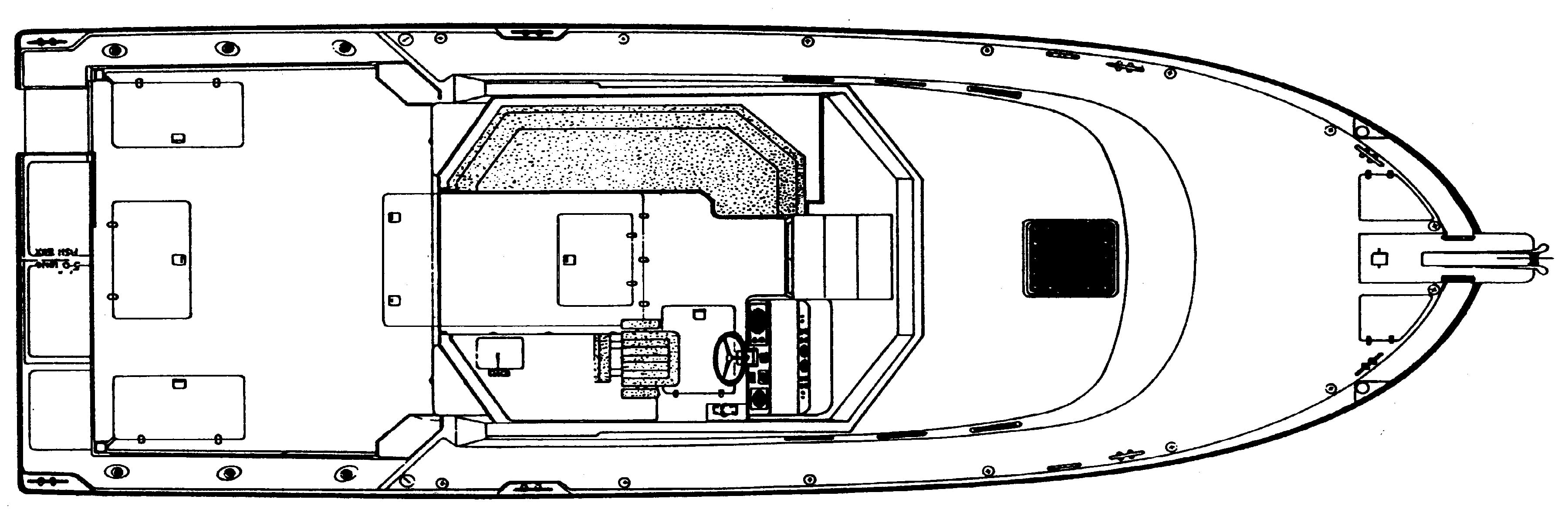 Albin 31 TE floor plan