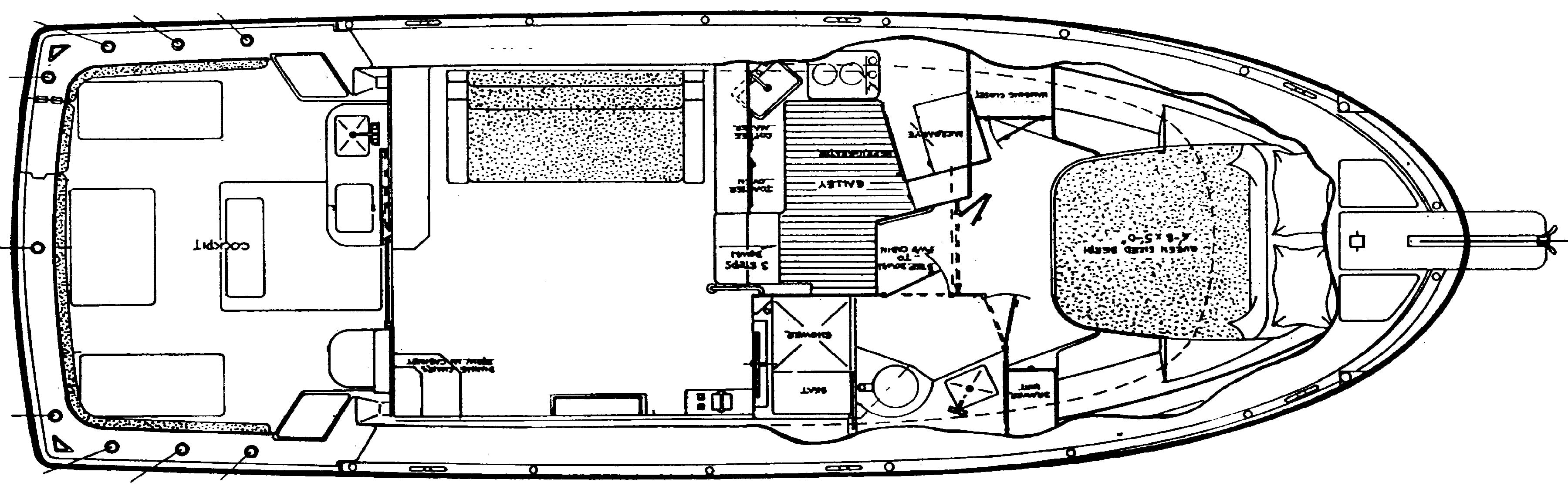 Albin 35 TE floor plan