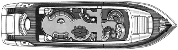 Azimut Yachts 85 Ultimate floor plan