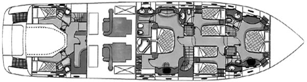 Azimut Yachts 85 Ultimate floor plan
