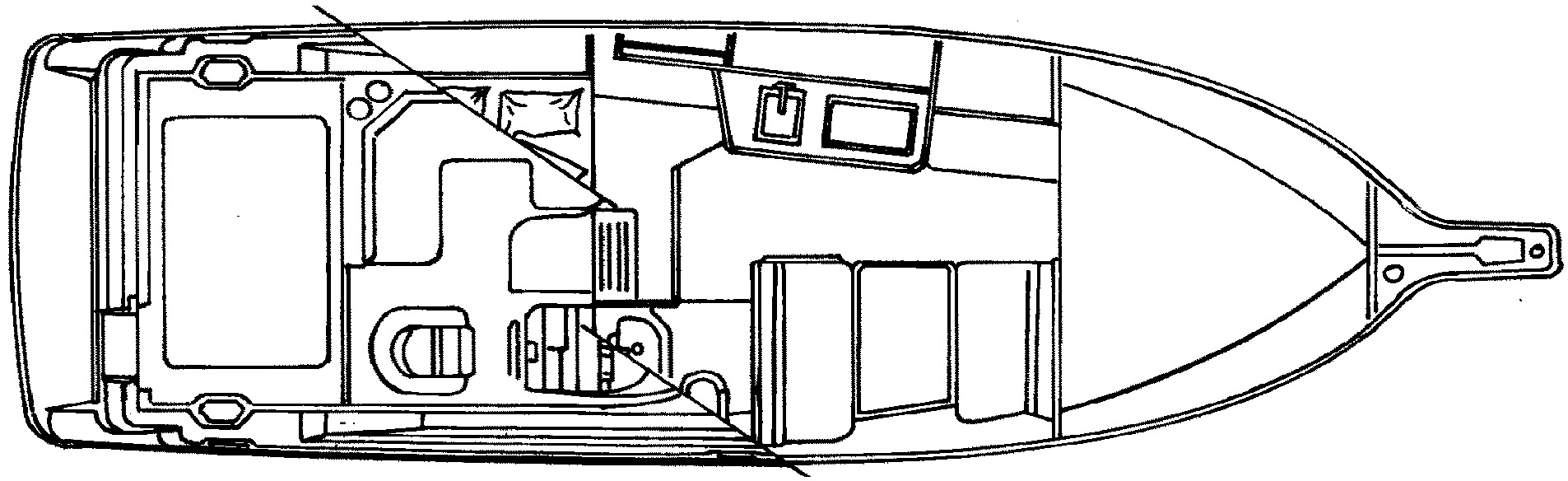 Bayliner Yachts 2855 Ciera Sunbridge floor plan