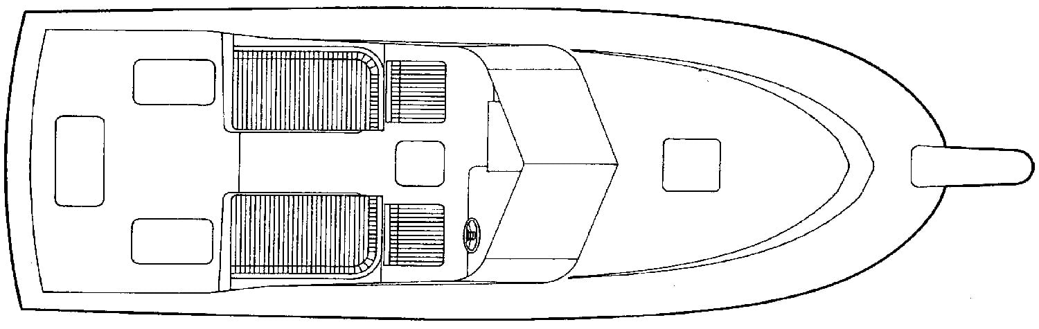 Blackfin Yachts 29 Combi floor plan