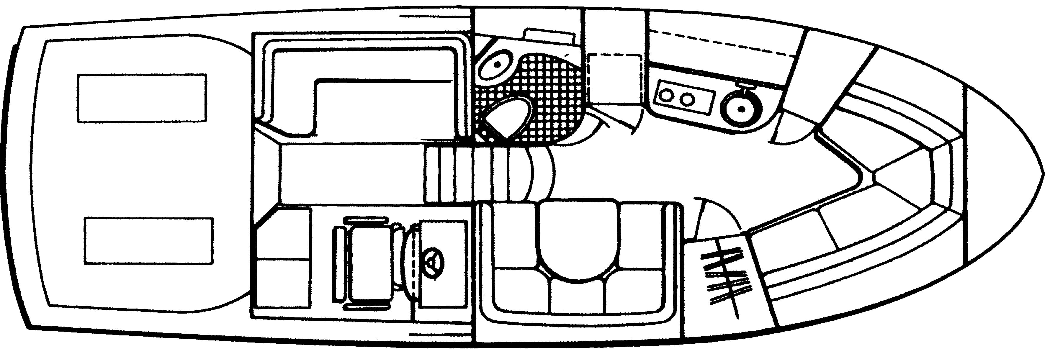 Blackfin Yachts 33 Combi floor plan