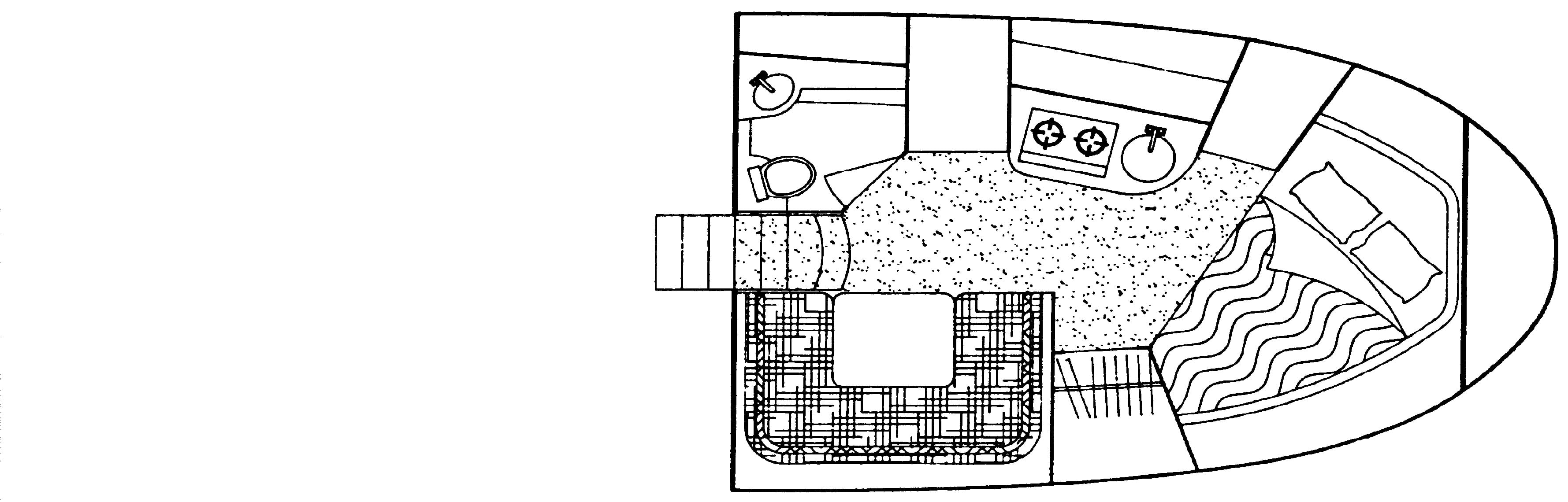 Blackfin Yachts 33 Combi floor plan