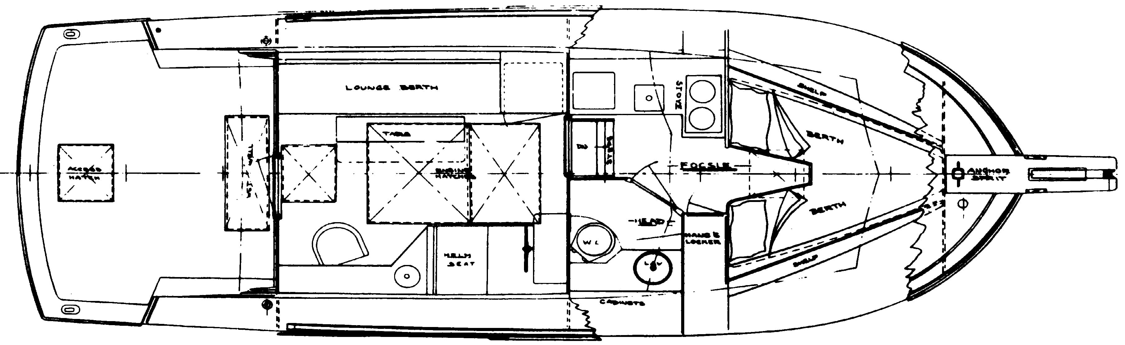 Blue Seas 31 floor plan