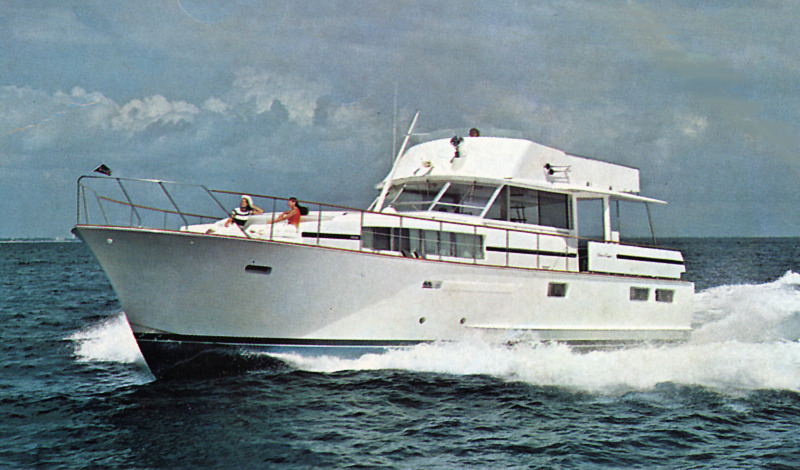 Chris Craft Yachts 60 Roamer Flush Deck