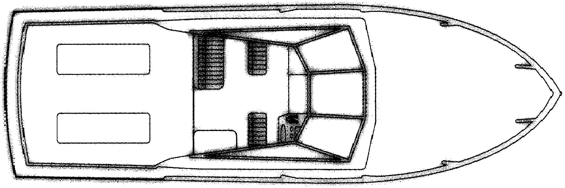 Carolina Classic Yachts 28 floor plan