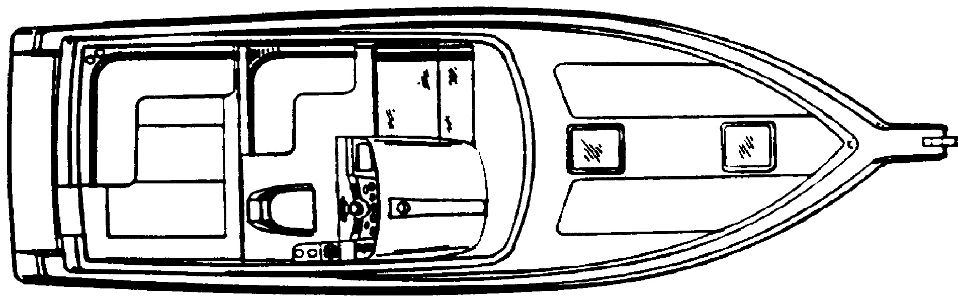 Celebrity 285-290-310 Sport Cruiser floor plan