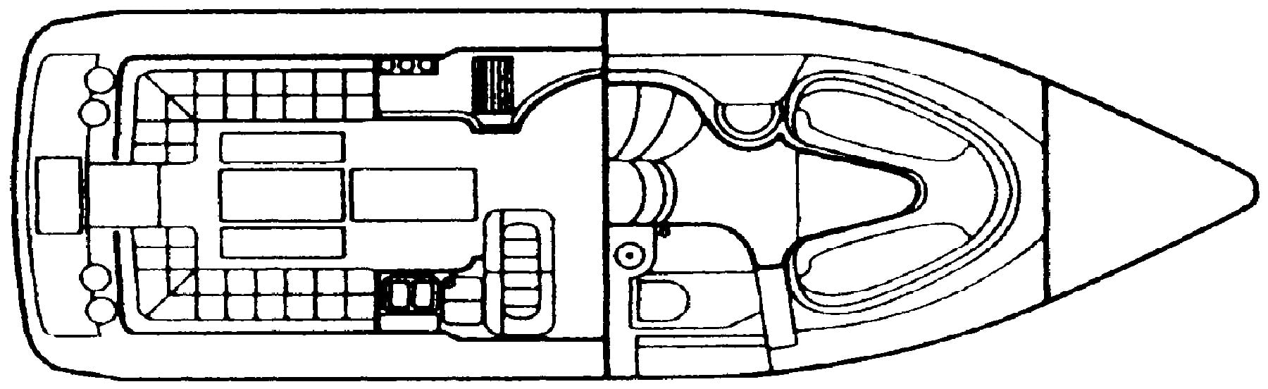 Cruisers Yachts 3020-3120 Aria floor plan