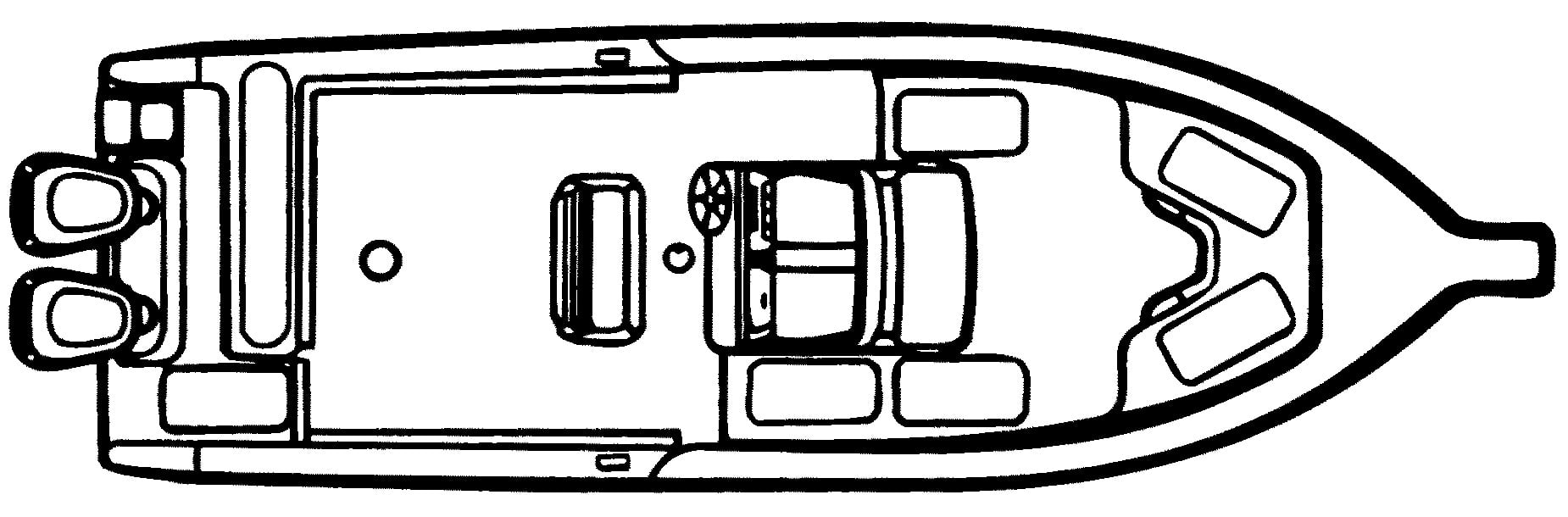 Century 3000 Center Console floor plan