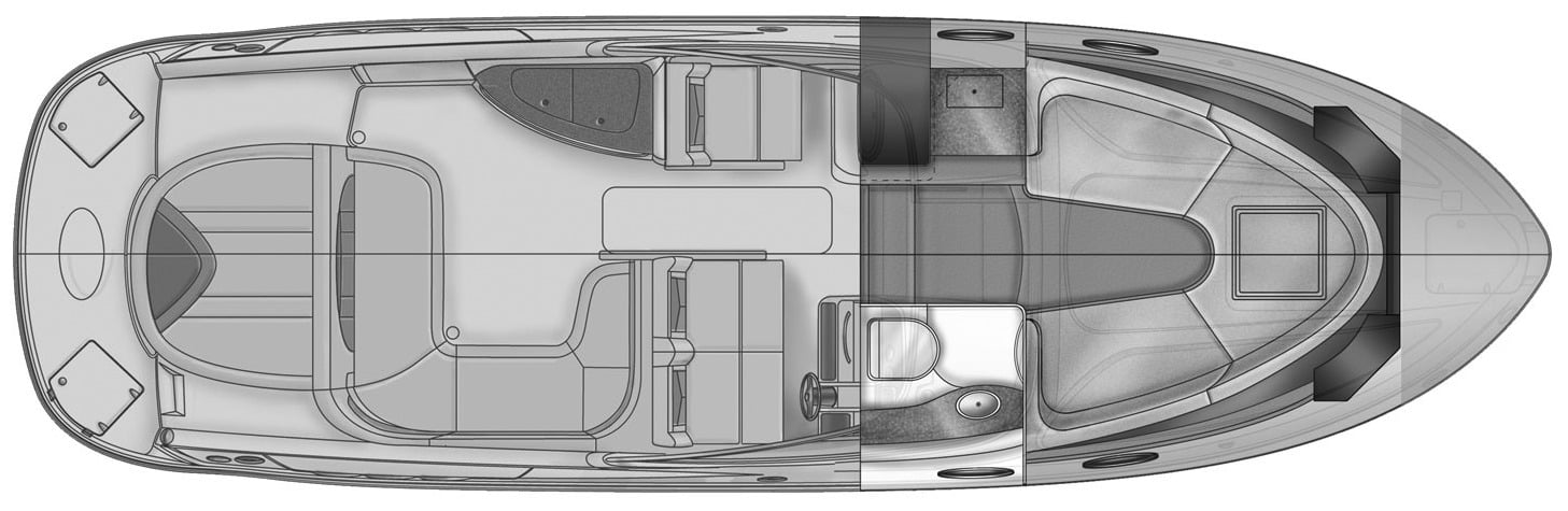 Chaparral 275 SSi floor plan