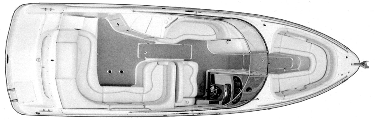 Chaparral 280 SSi floor plan